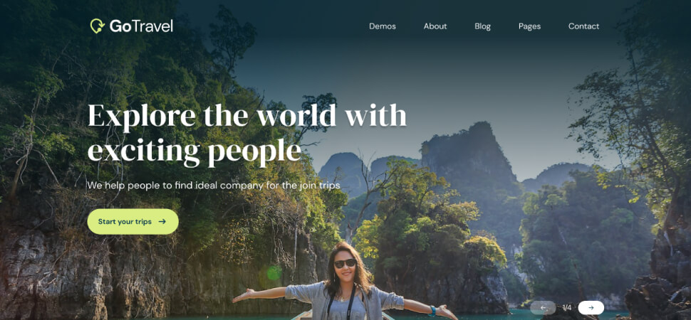 Сайт туристического агентства